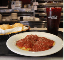 Cheese Ravioli w/ Sophia's Meat Sauce